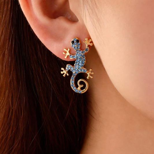 Blue Blaze Gecko Studs