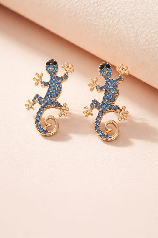 Blue Blaze Gecko Studs